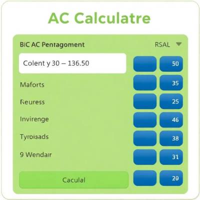 BAC Calculator