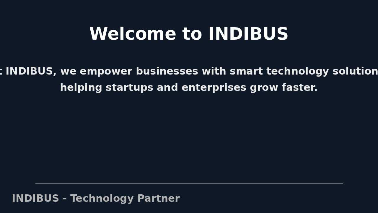 indibussoftware