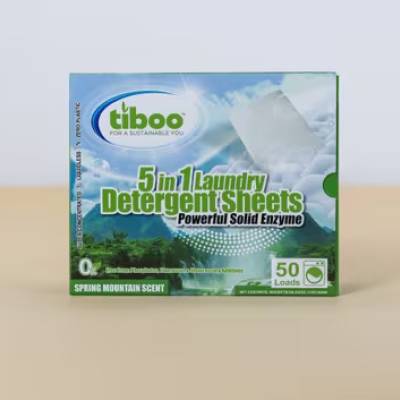 Eco friendly laundry sheets